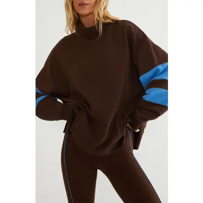 Beach Riot Jaylyn Sweatshirt in Caribou Blue at Nordstrom, Size Large | Nordstrom