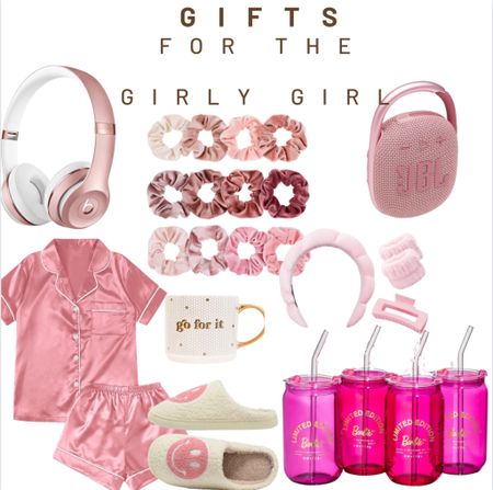 Gift ideas for the girly girl, Amazon finds, pink, beats, slippers, Barbie 

#LTKCyberWeek #LTKCyberSaleIT #LTKGiftGuide