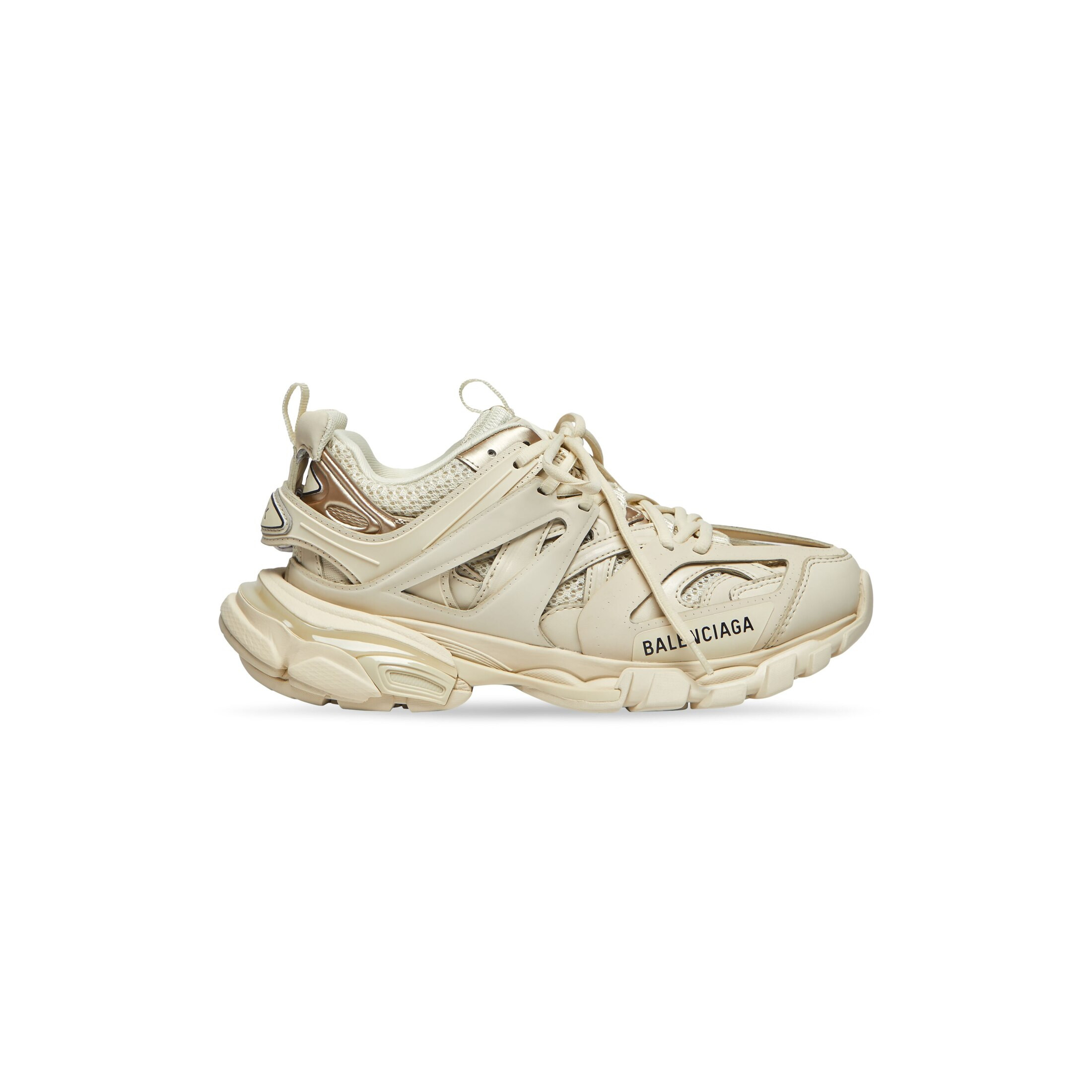 Track Sneaker in beige and black mesh and nylon | Balenciaga