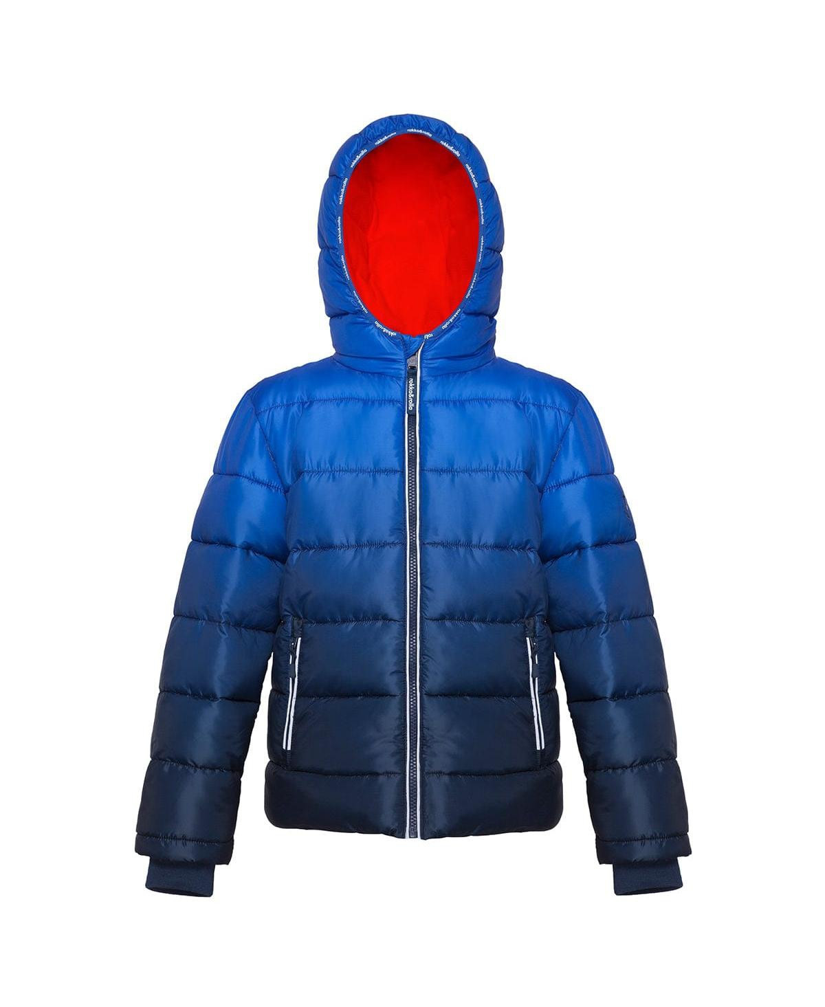 Rokka&Rolla Big Boys Heavyweight Puffer Jacket Coat - Blue Gradient | Macy's
