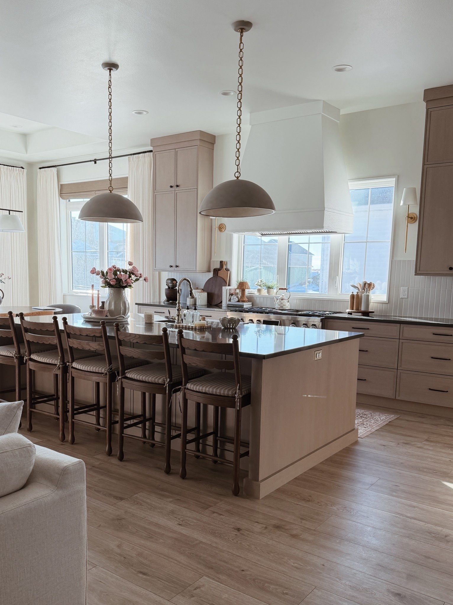 Shop our kitchen! We have the 23” size pendants  

#LTKHome