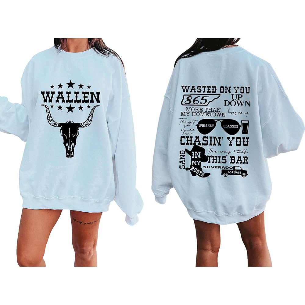 Wallen Western Shirt, Wallen Shirt, Wallen Bullhead Shirt, Wallen Westerns Gift, Cowboy Girl Coun... | Amazon (US)