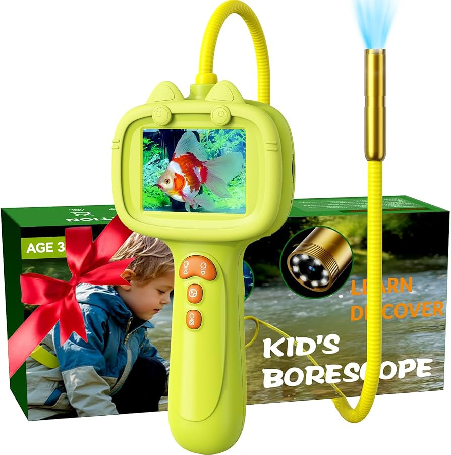 Borescope Camera with Light for Kids | STEM Science Educational Toy for 4 5 6 7 8 9 10 12 Years O... | Amazon (US)