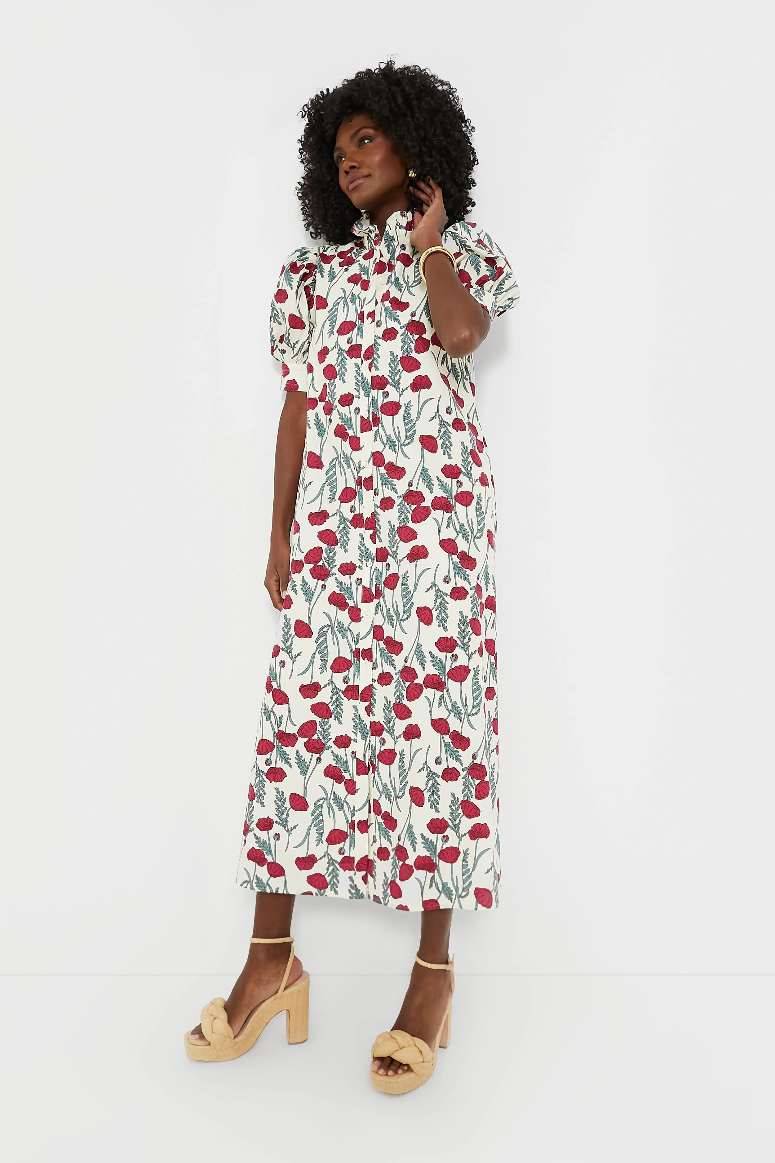 Amaryllis Floral Louisa Maxi Dress | Tuckernuck (US)