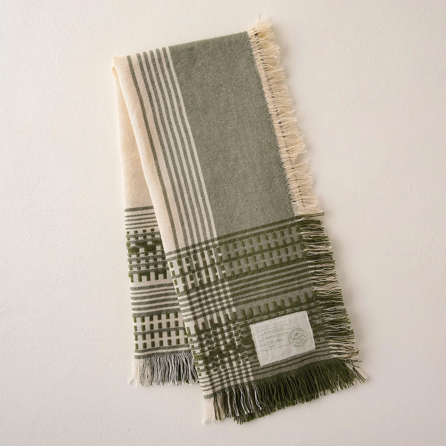 Magnolia Chive Makers Mark Tea Towel | Magnolia