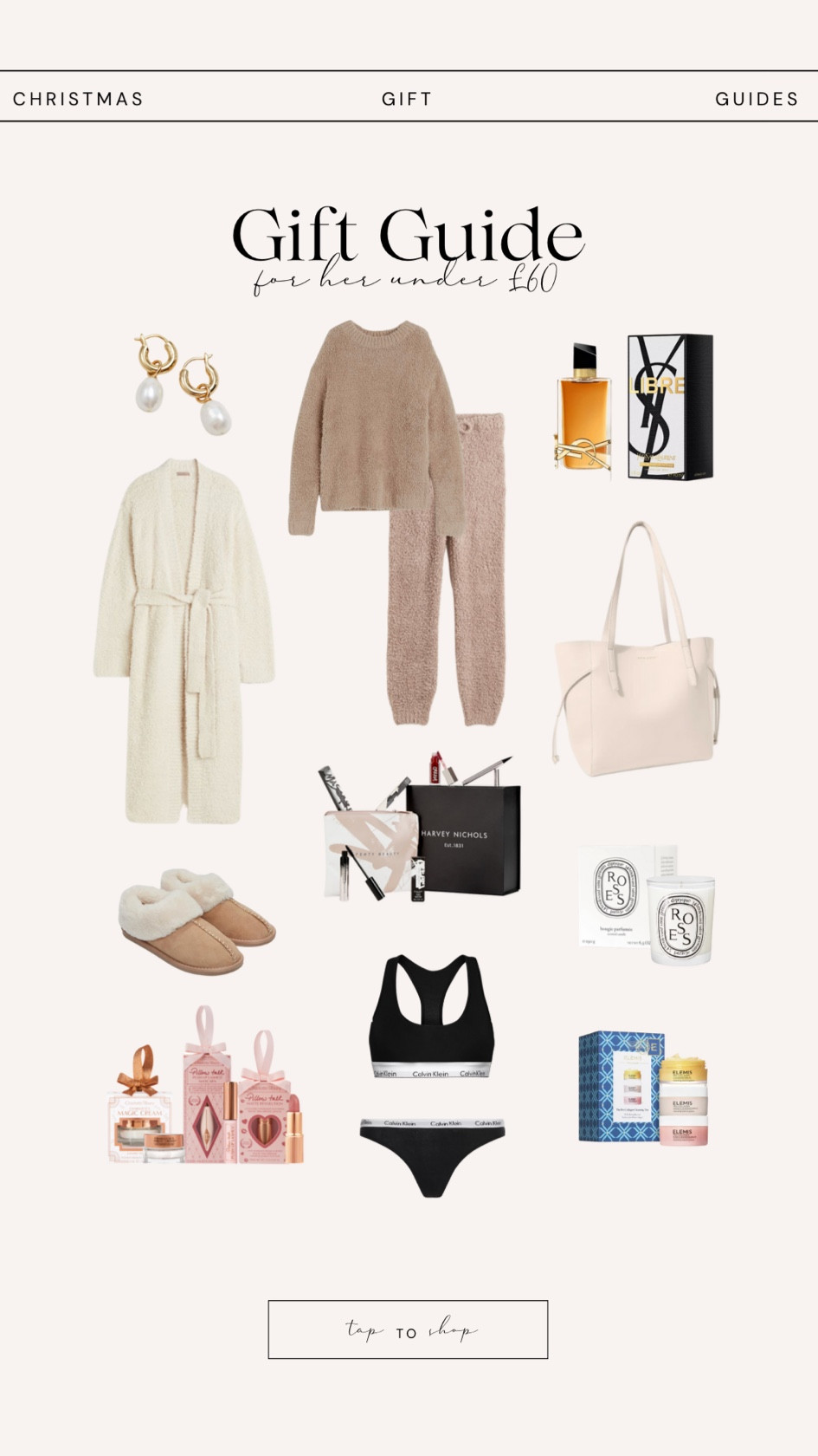 The perfect Christmas gift guide for her under £60 ✨

#LTKHoliday #LTKCyberWeek #LTKGiftGuide