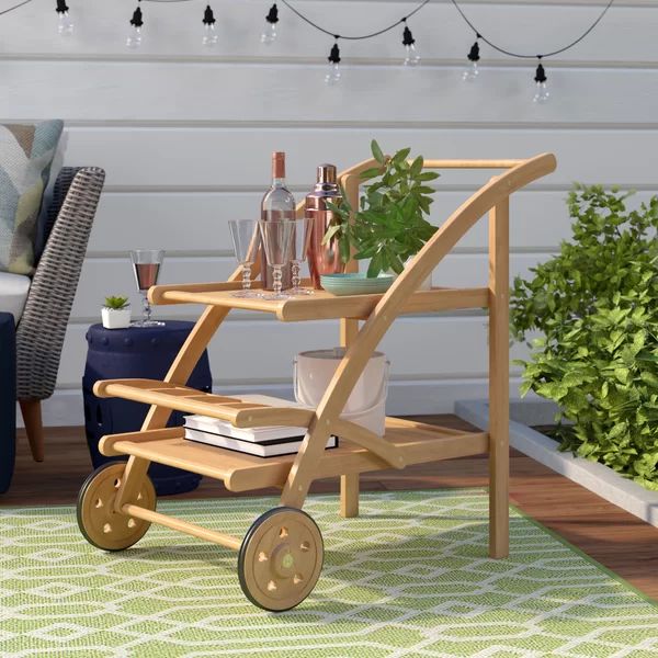 Nomi Solid Wood Bar Cart | Wayfair North America