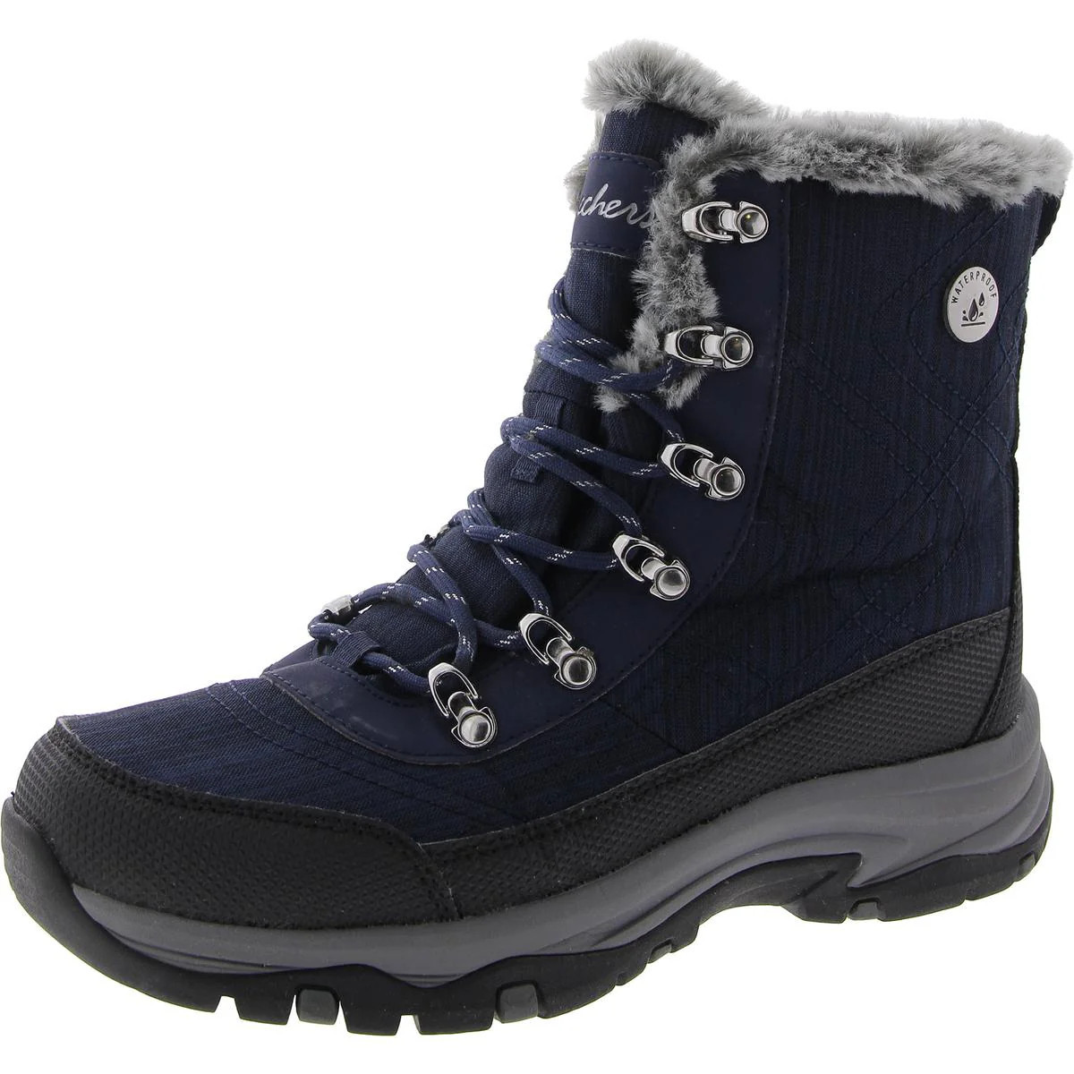 Trego-Cold Blues Womens Ankle Lace Up Winter & Snow Boots | Shop Simon