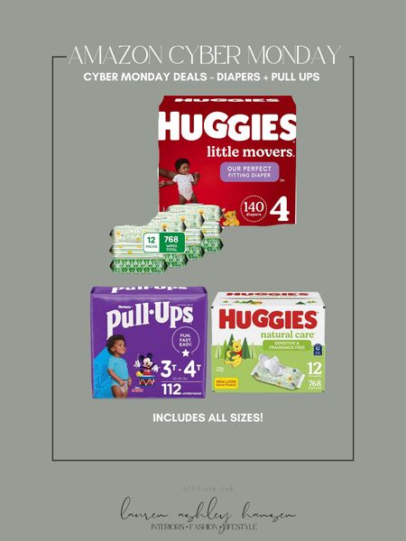Huge deals on Huggies diapers, pull ups, and wipes bundles!! All sizes included! You better believe I’m stocking up 🤗

#LTKkids #LTKbaby #LTKCyberWeek