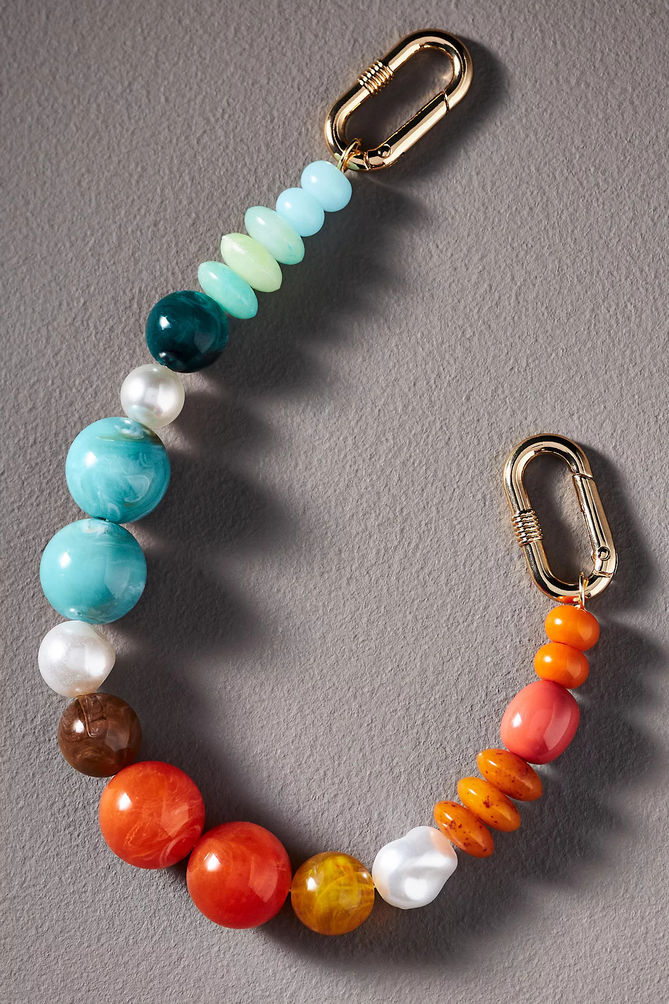 Rainbow Beaded Bag Charm | Anthropologie (US)