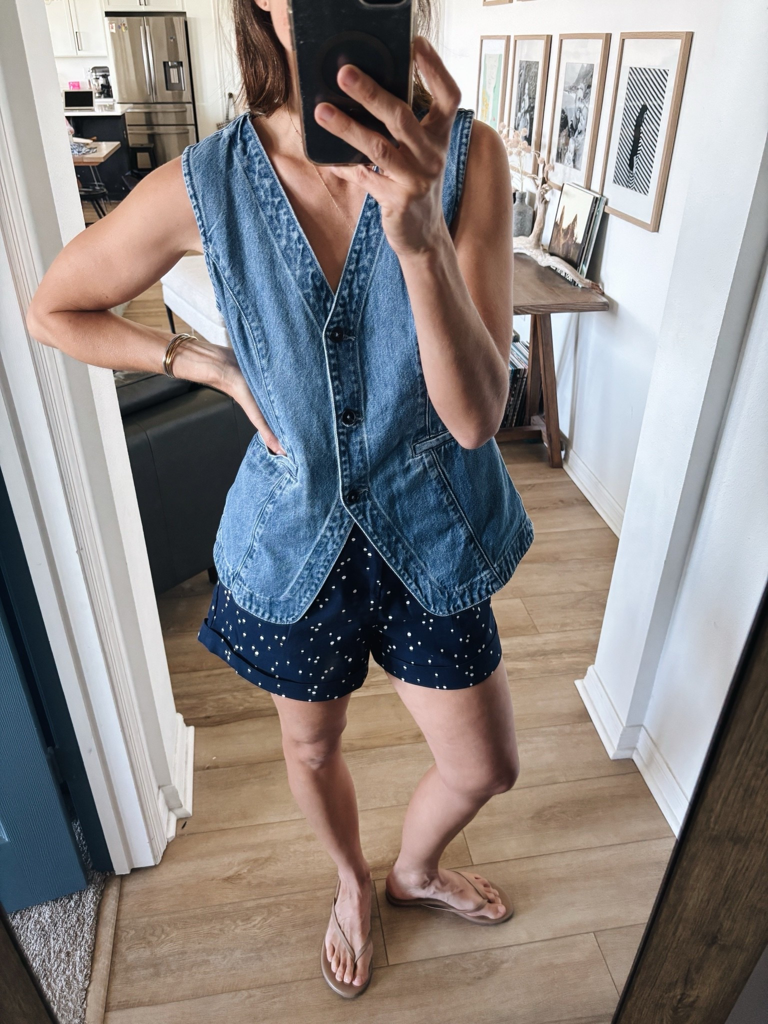 Vest small
Shorts small

#LTKOver40 #LTKmomlife #LTKgrwm