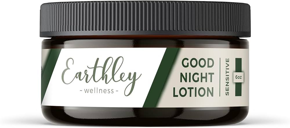 Earthley Wellness, Good Night Lotion, Magnesium Lotion, Apricot Oil, Shea Butter, Mango Butter, C... | Amazon (US)