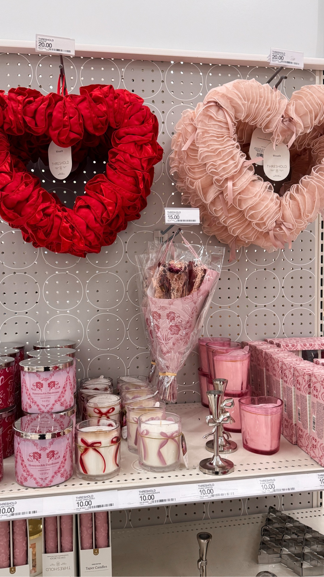 New Valentine’s Day decorations! 

target finds, target Valentine’s decor, pink aesthetic 

#LTKSeasonal #LTKHome #LTKFindsUnder50