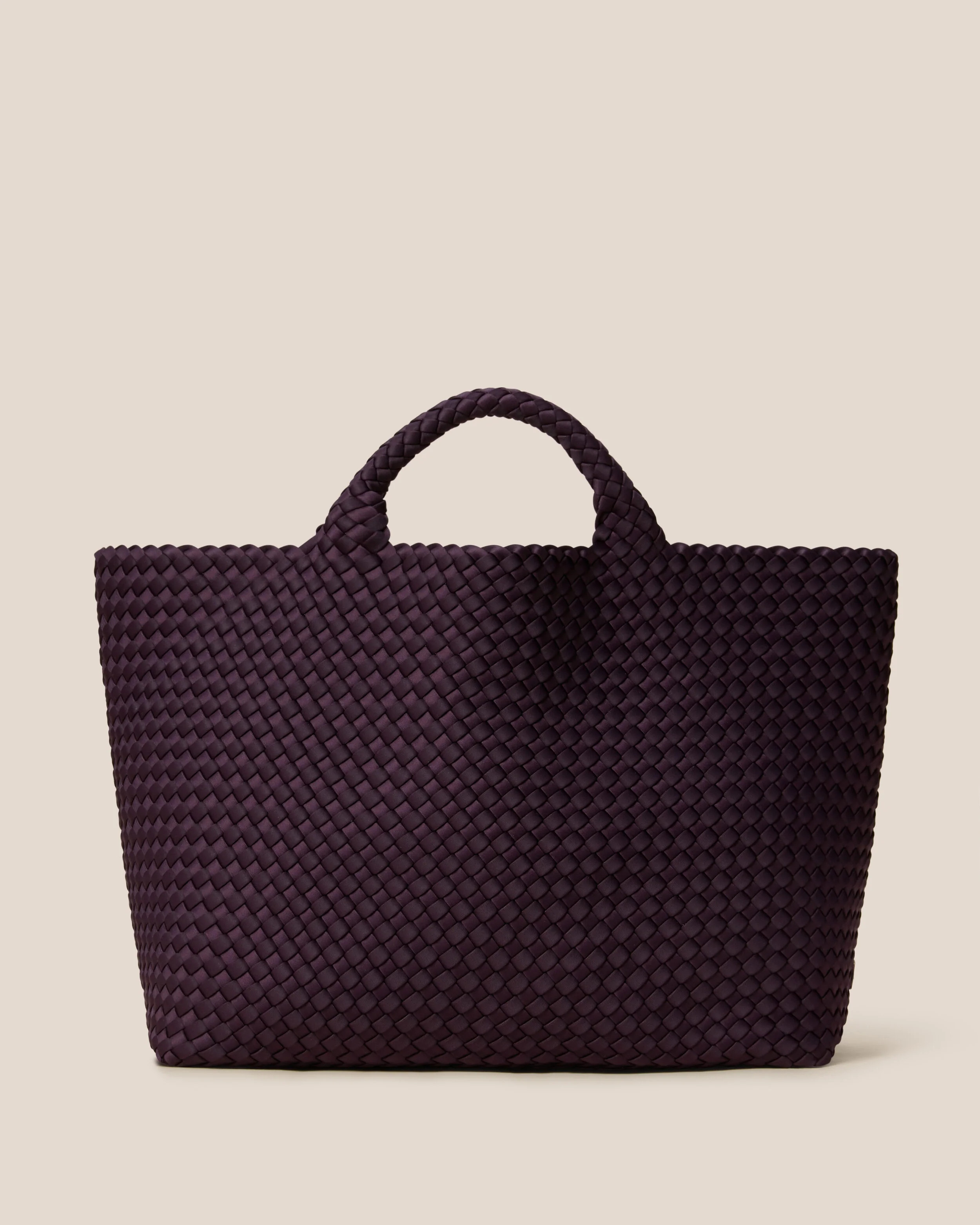 St. Barths Large Tote | Aubergine | Naghedi