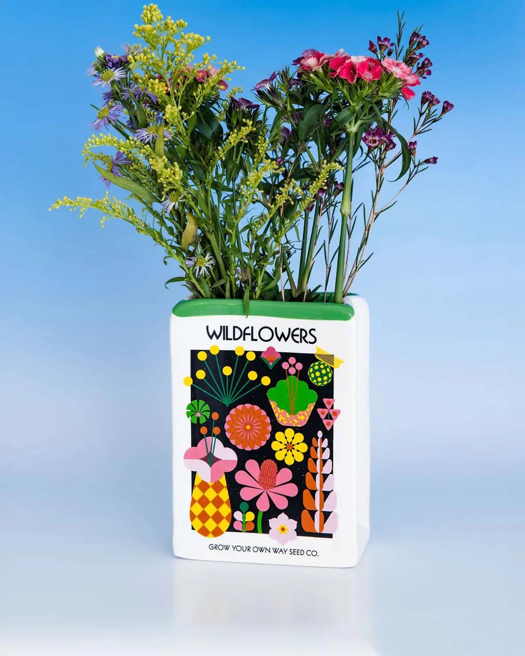 Wildflower Seeds Vase | ban.do