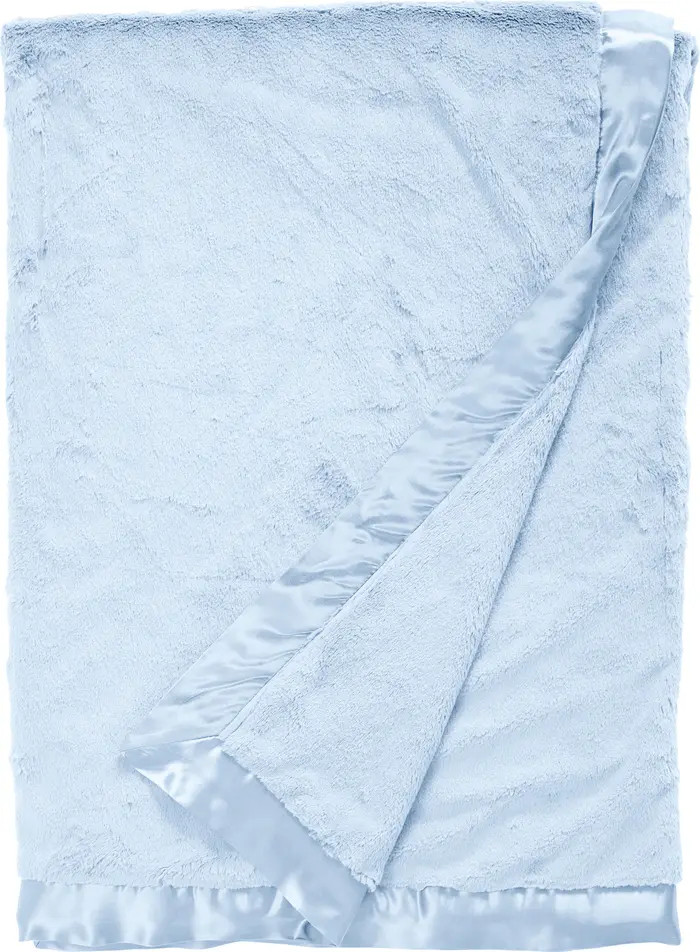 Giraffe At Home Luxe™ Faux Fur Solid Throw | Nordstrom