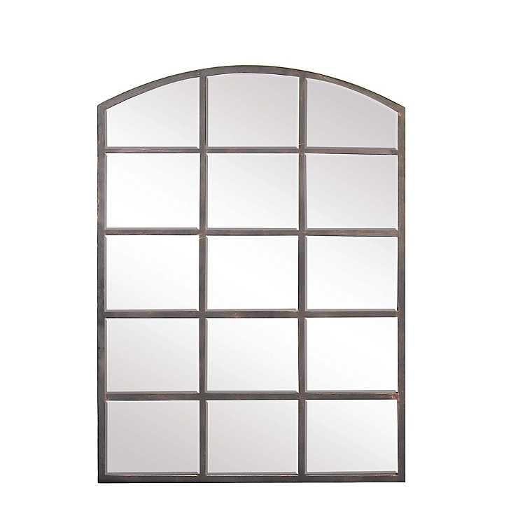 Arched Windowpane Wall Mirror | Kirkland's Home