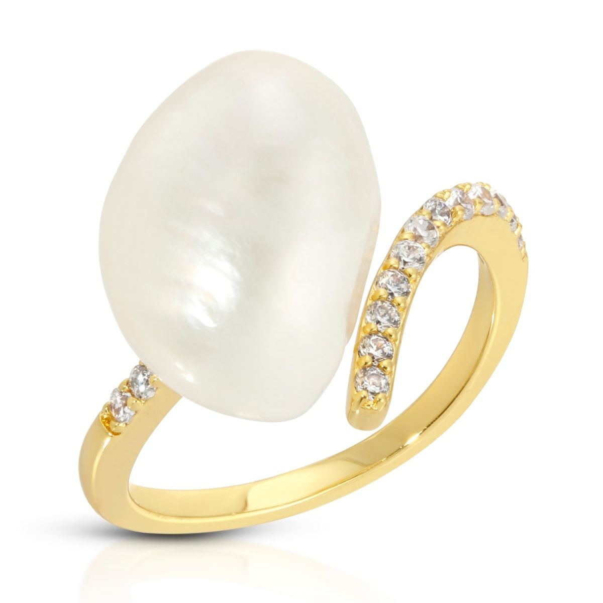 Ollee Pearl Ring | Wolf & Badger (US)