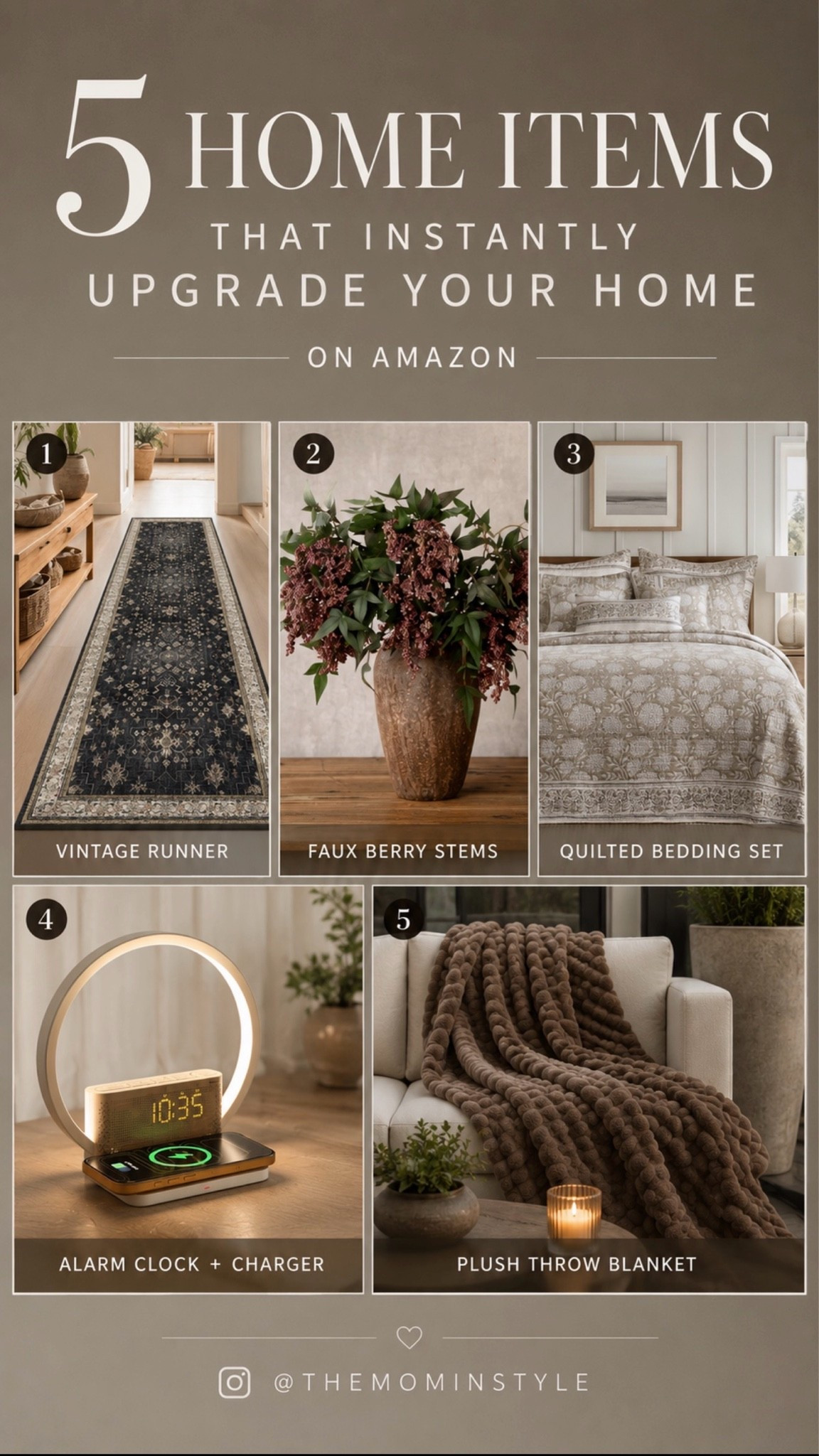 Five home upgrades that instantly make it feel more expensive all items on

#LTKOver40 #LTKHome #LTKmomlife