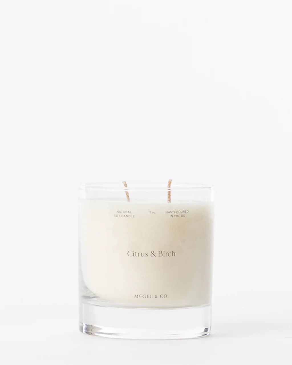 Citrus + Birch Candle | McGee & Co.