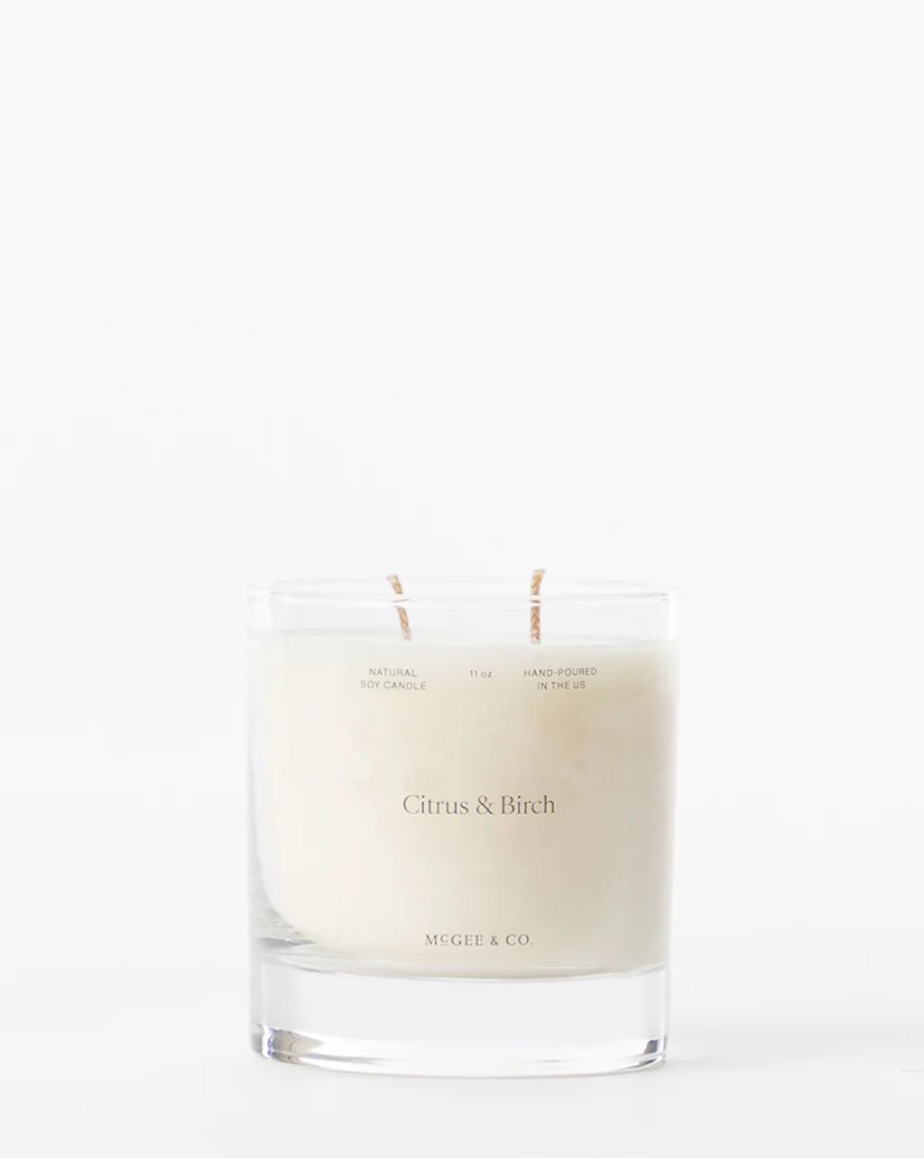 Citrus + Birch Candle | McGee & Co.