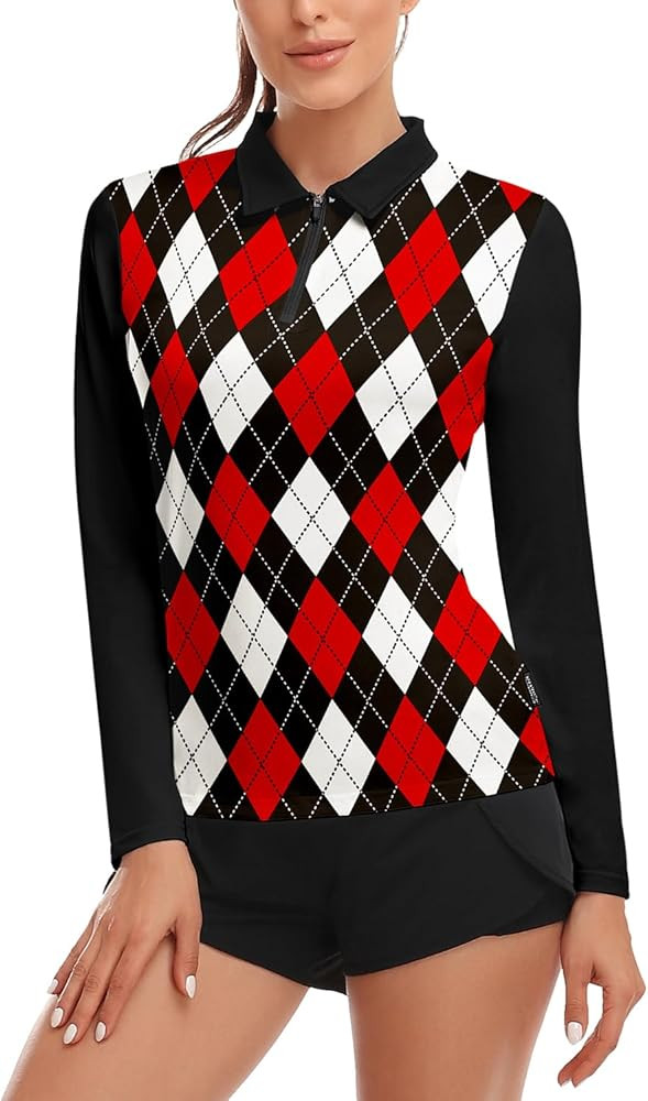 1-bla+red Argyle | Amazon (US)