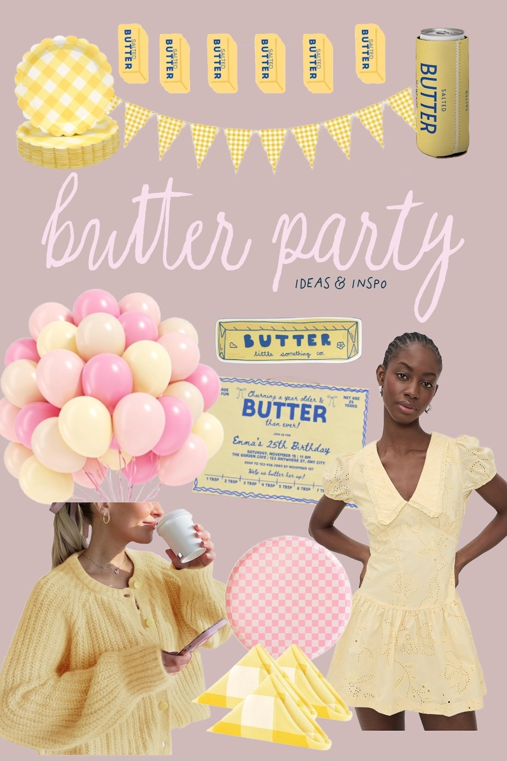 my Butter Party era. 🧈✨ Yellow hues, creamy textures, and the best hosting hacks for 2026. If you love the cottagecore or ballerina farm vibe, this party theme is for you!

Everything is tagged in my LTK! 💛

Butter aesthetic, ballerina farm vibe, cottagecore party, hosting hacks, LTK find 

#LTKValentine #LTKSeasonal #LTKHome