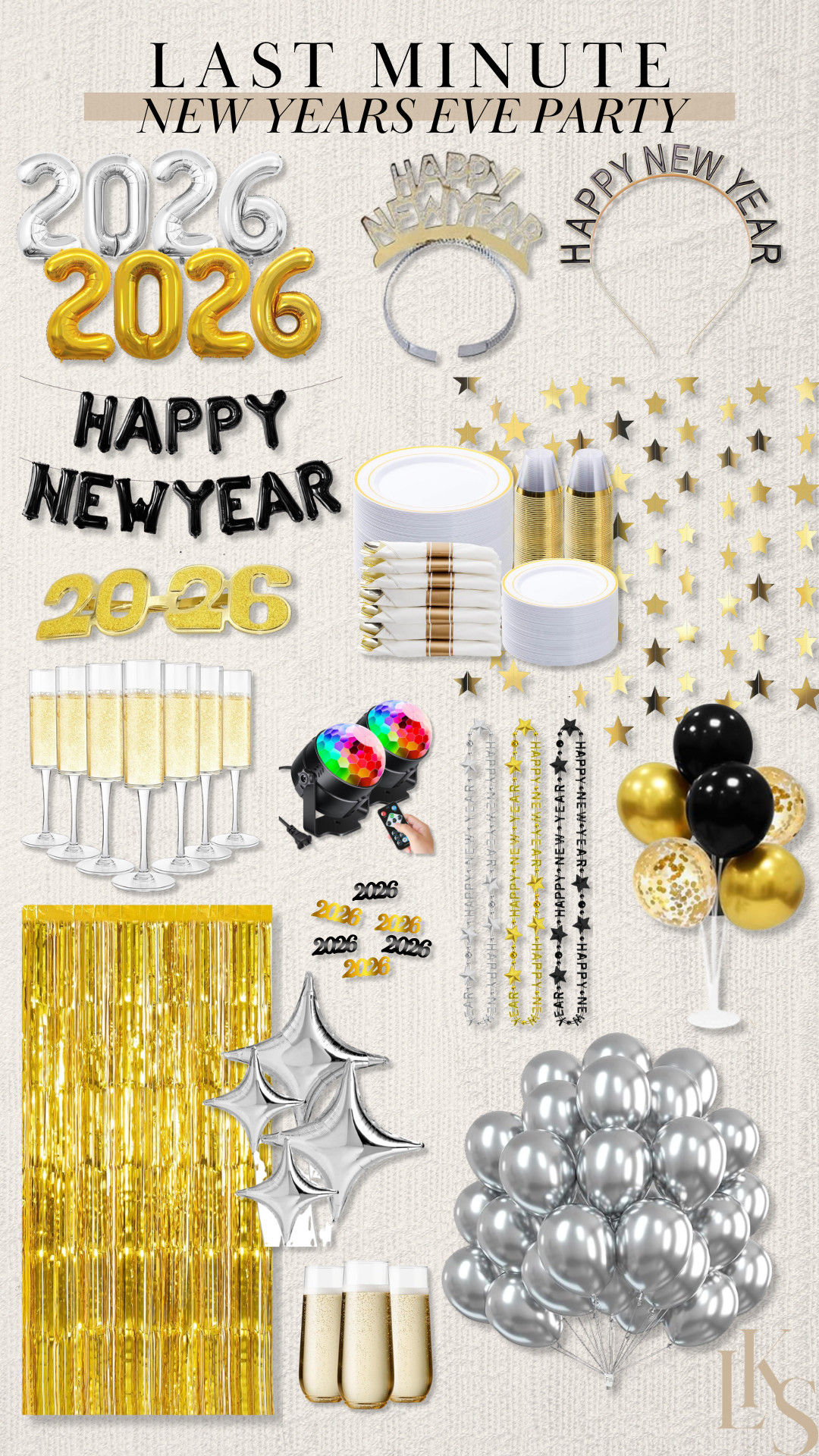 fun supplies for your NYE party!🎉 

 

#LTKHoliday #LTKFindsUnder50 #LTKFindsUnder100