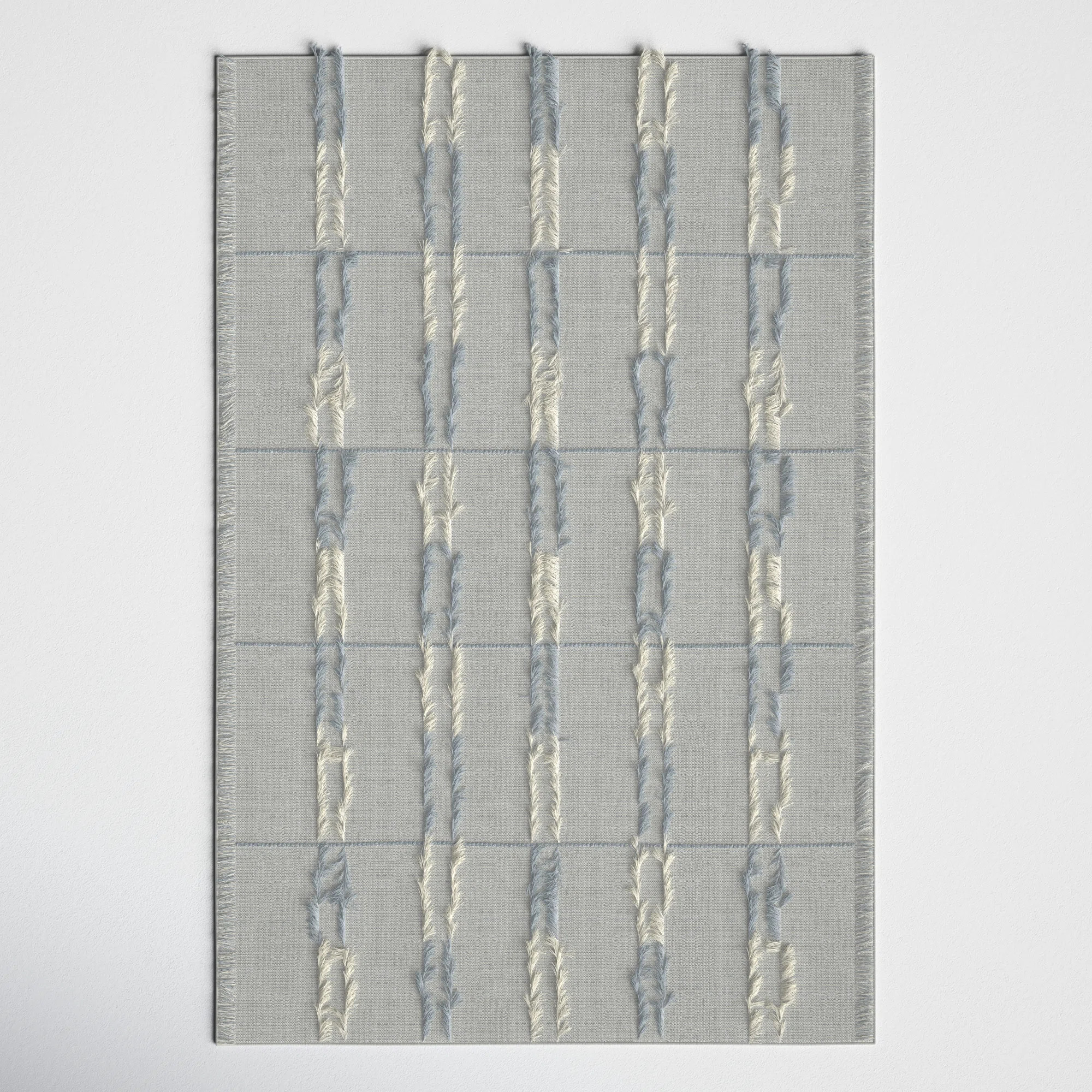 Cecilia Recycled P.E.T Blue/Ivory Rug | Wayfair North America