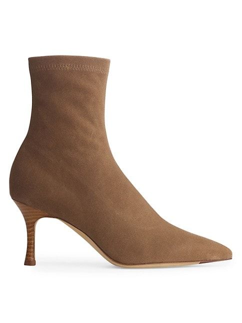 Brea 75MM Suede Pointed Toe Boots | Saks Fifth Avenue