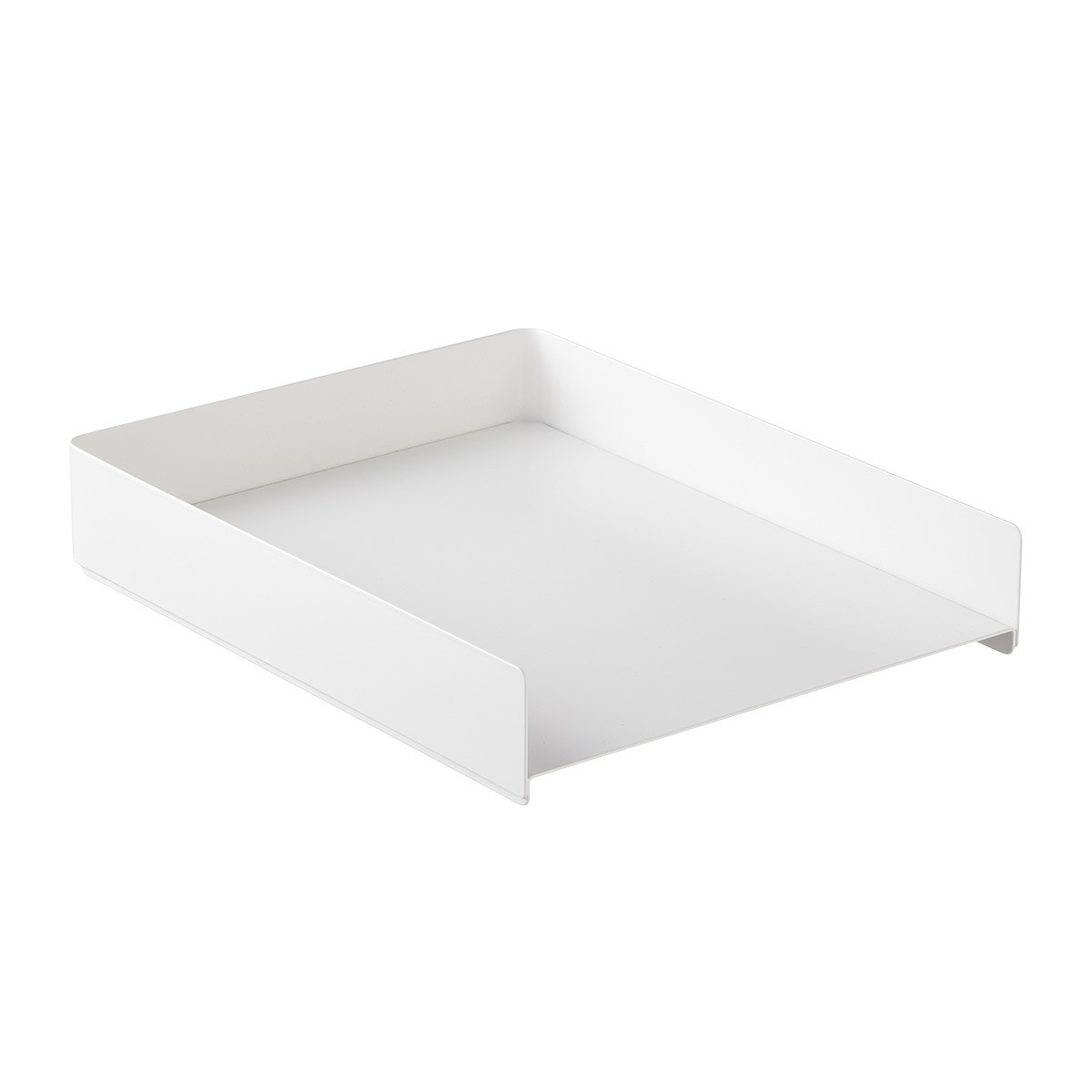 The Container Store Radius Steel Stackable Letter Tray | The Container Store