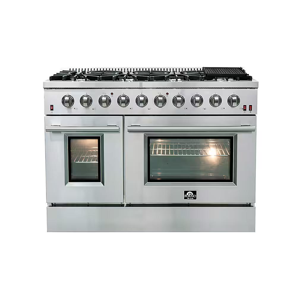 Forno Appliances Galiano 6.58 Cu. Ft. Freestanding Gas Range with Convection Oven Stainless Steel... | Best Buy U.S.