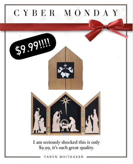 The cutest nativity scene for an insane price! This is such great quality, great gift idea too! 

#LTKSeasonal #LTKHoliday #LTKCyberWeek