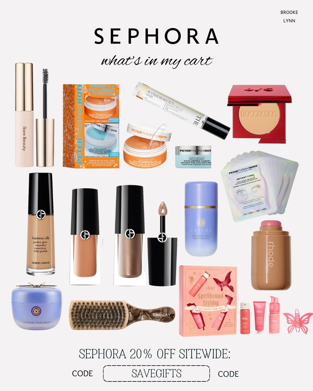 SEPHORA SAVINGS EVENT!! shop my favorites on sale for 20% off with code SAVEGIFTS! This is everything I got last sale 🤍✨

#LTKselfcare #LTKBeauty #LTKSaleAlert