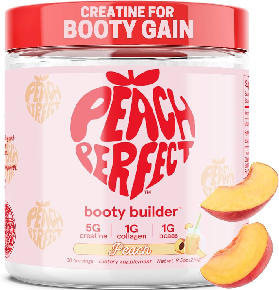 Peach Perfect Creatine for Women Booty Builder, Muscle Builder, Energy Boost, Peach Flavor, Cogni... | Amazon (US)