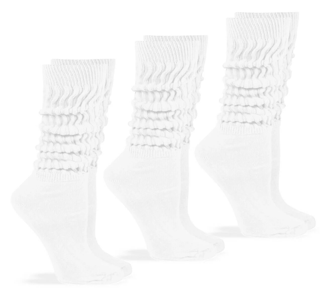 Jefferies Womens Socks, Slouch Cotton Knit Socks, 3 Pairs | Walmart (US)