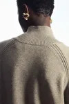 PURE CASHMERE TURTLENECK SWEATER - BEIGE - Cashmere - COS | COS (US)