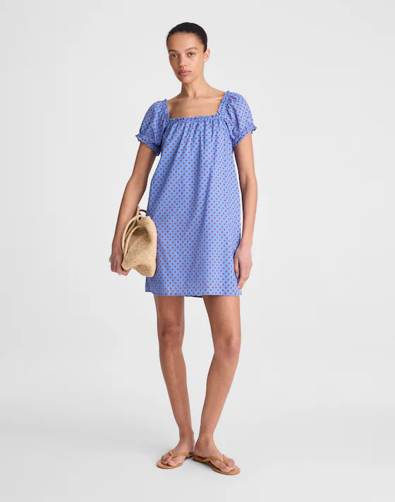 The Chateau Mini Dress | Madewell