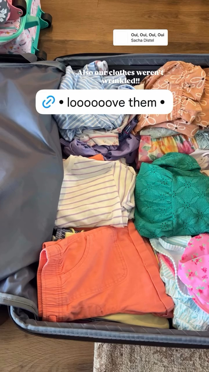 Loving these Amazon vacuum seal storage bags! I Also our clothes weren’t wrinkled!

#LTKSeasonal #LTKSaleAlert #LTKHome