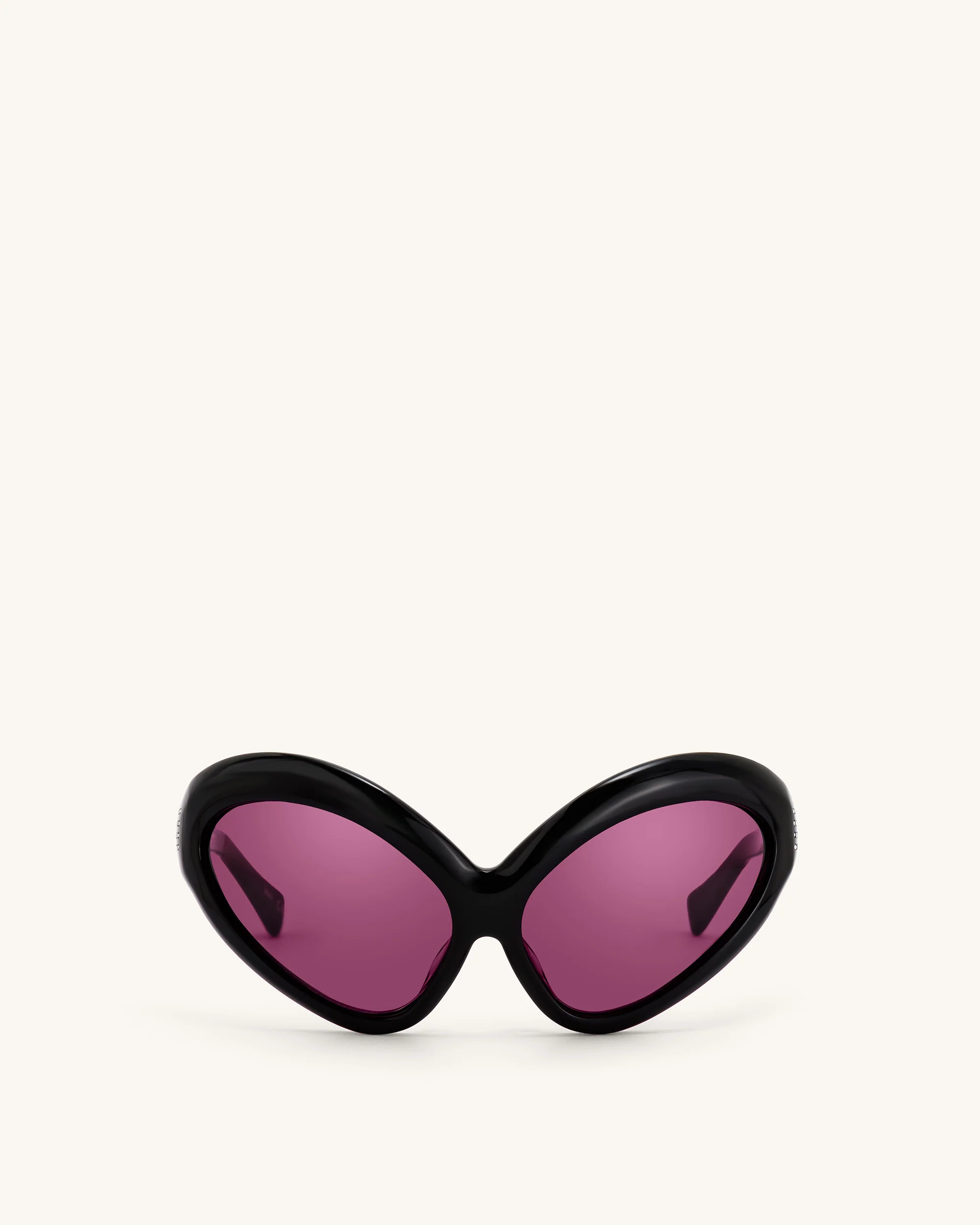 Quorra Cateye Sunglasses - Black | JW PEI US