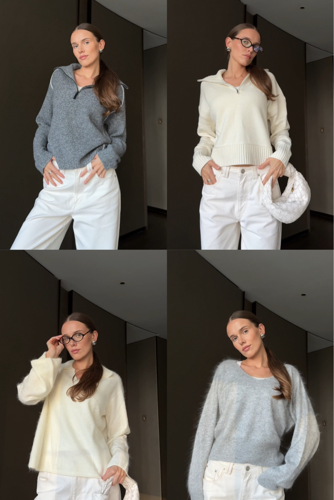 Cashmere sweaters 

#LTKSeasonal