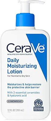 CeraVe Daily Moisturizing Lotion for Dry Skin | Body Lotion & Facial Moisturizer with Hyaluronic ... | Amazon (US)