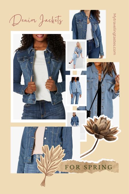 There is nothing more versatile in your wardrobe than a Denim Jacket. These are some of my favorites for travel. Vacation Outfit, Travel Outfit, Spring Outfit  

#LTKstyletip #LTKover40 #LTKtravel
