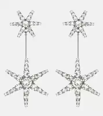 Estee crystal drop earrings | Mytheresa (UK)