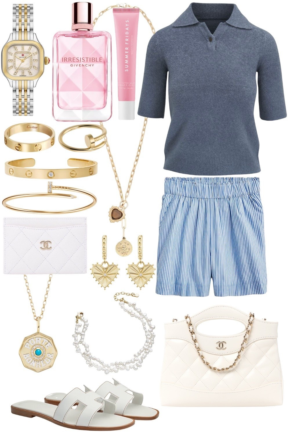 Stripe linen shorts with cashmere polo sweater



#LTKFindsUnder100 #LTKSeasonal #LTKStyleTip