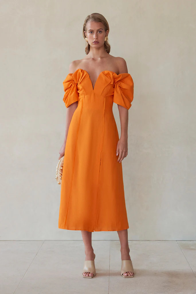 MUNA DRESS - PAPAYA | Cult Gaia - US