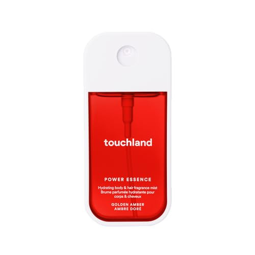 Touchland Hydrating Body & Hair Fragrance Mist, Golden Amber, 2 FL. OZ. Travel Size Body Spray | Amazon (US)