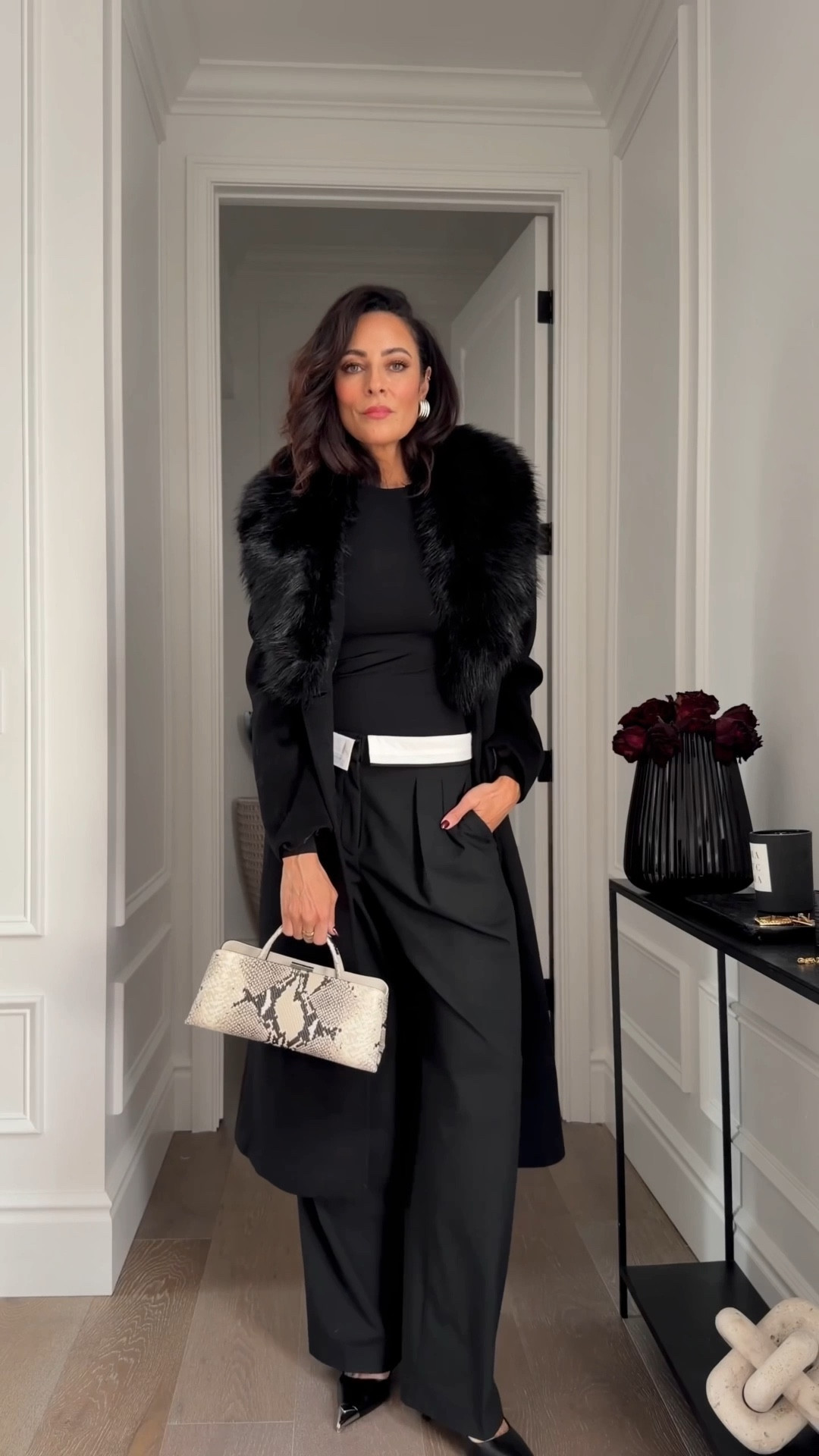 When black is your favorite color! 🖤
Coat XS
Top XS
Pants I sized up for fit 


#LTKOver40 #LTKSeasonal