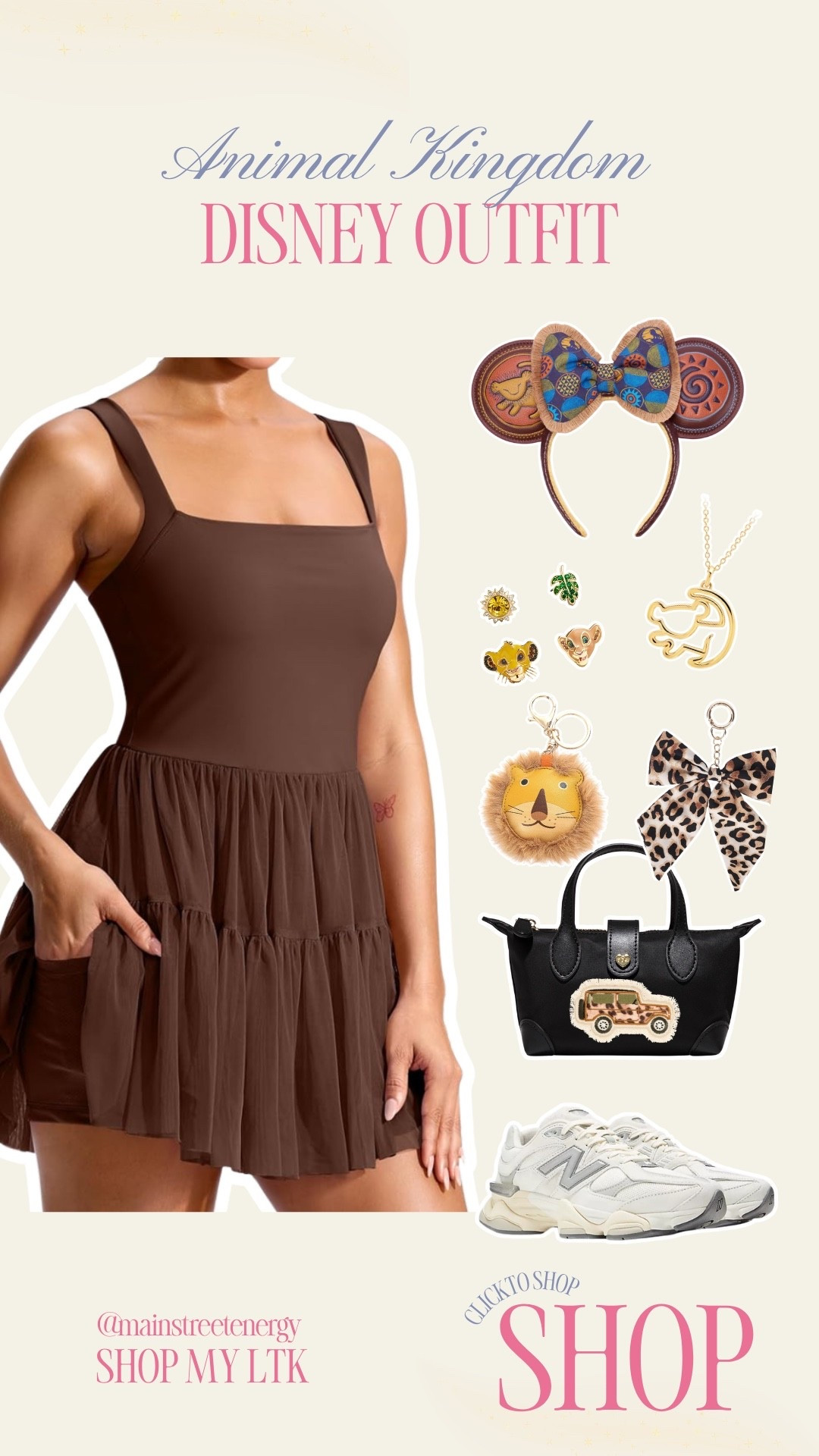 The ultimate Animal Kingdom outfit 🤎✨
Lightweight, flattering, and PERFECT for staying cute in the heat.