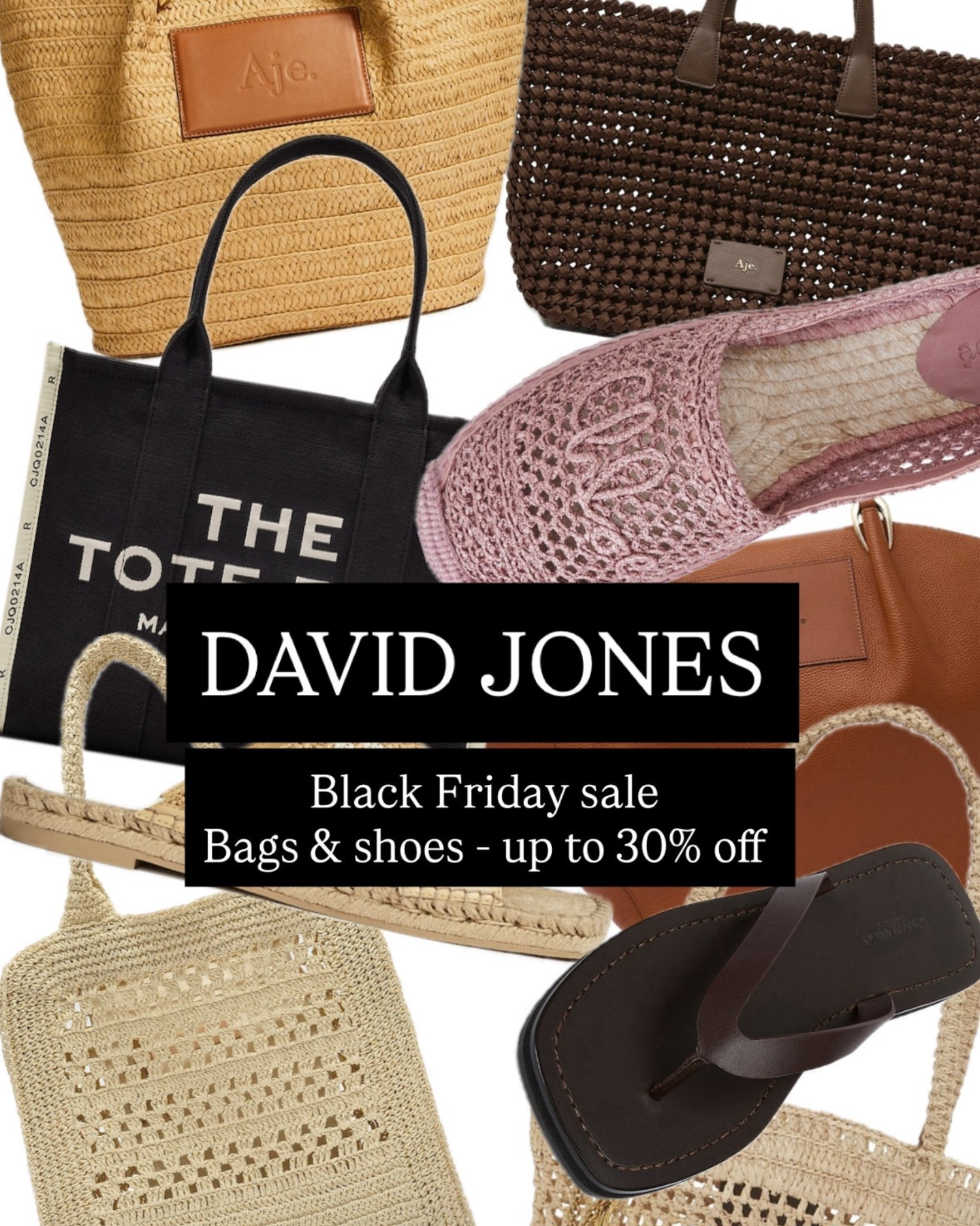 My picks of the bags and shoes on sale for Black Friday at David Jones. 

#LTKsale #LTKbag #LTKshoes